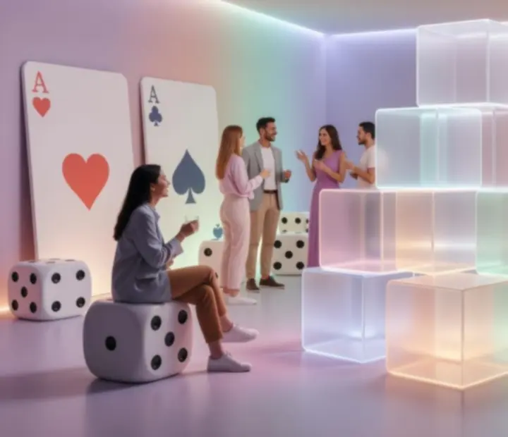 Barevné dekorace a světelný design tematické party